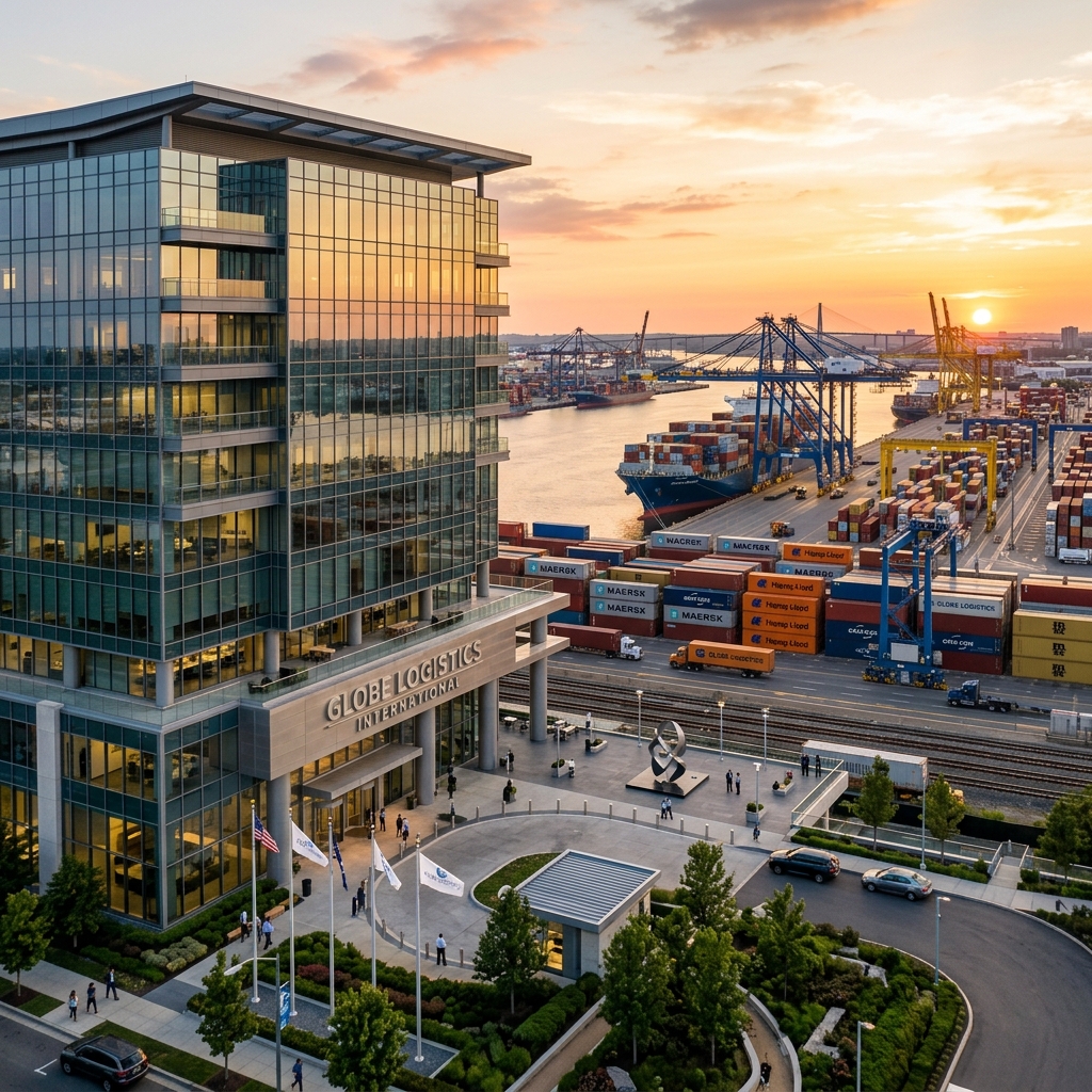 FreightNEX logistics headquarters and cargo operations